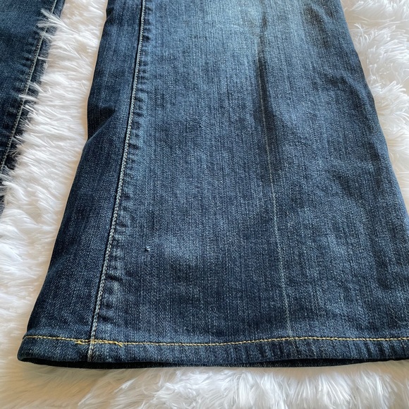 Paige Robertson mid rise relaxed wide leg jeans - Picture 9 of 11